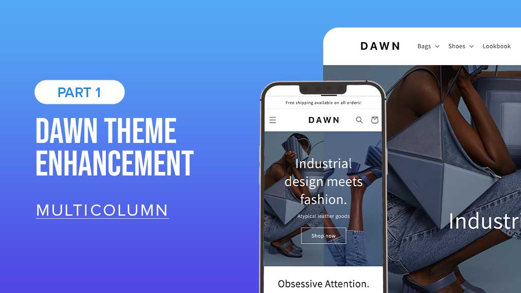 Shopify Dawn theme enhancement - Multicolumn