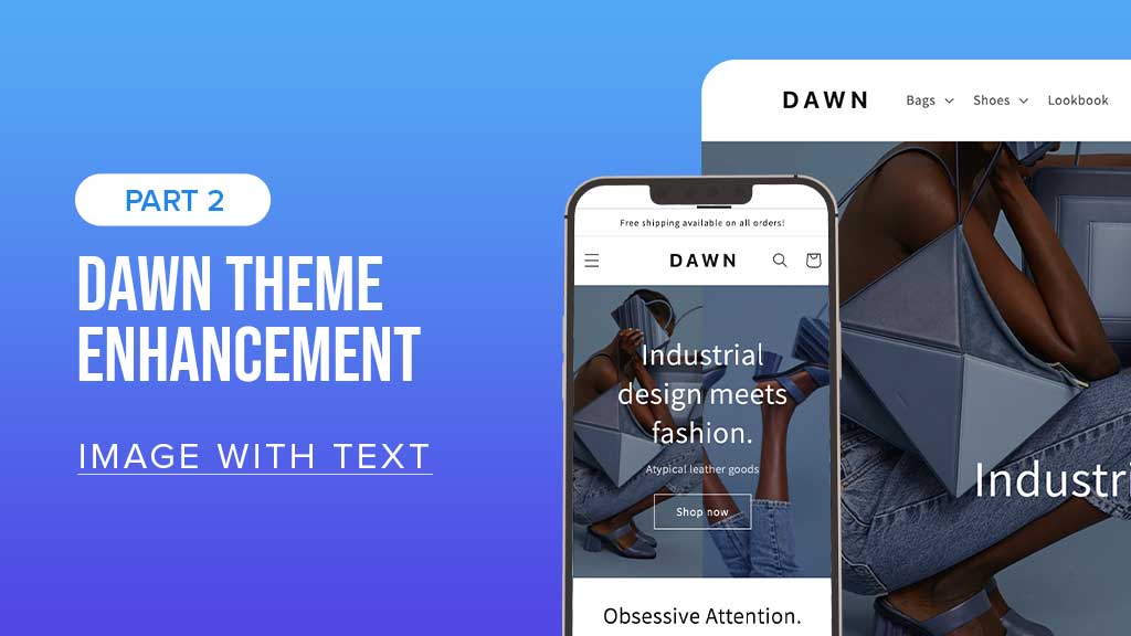Shopify Dawn theme enhancement - Image With Text