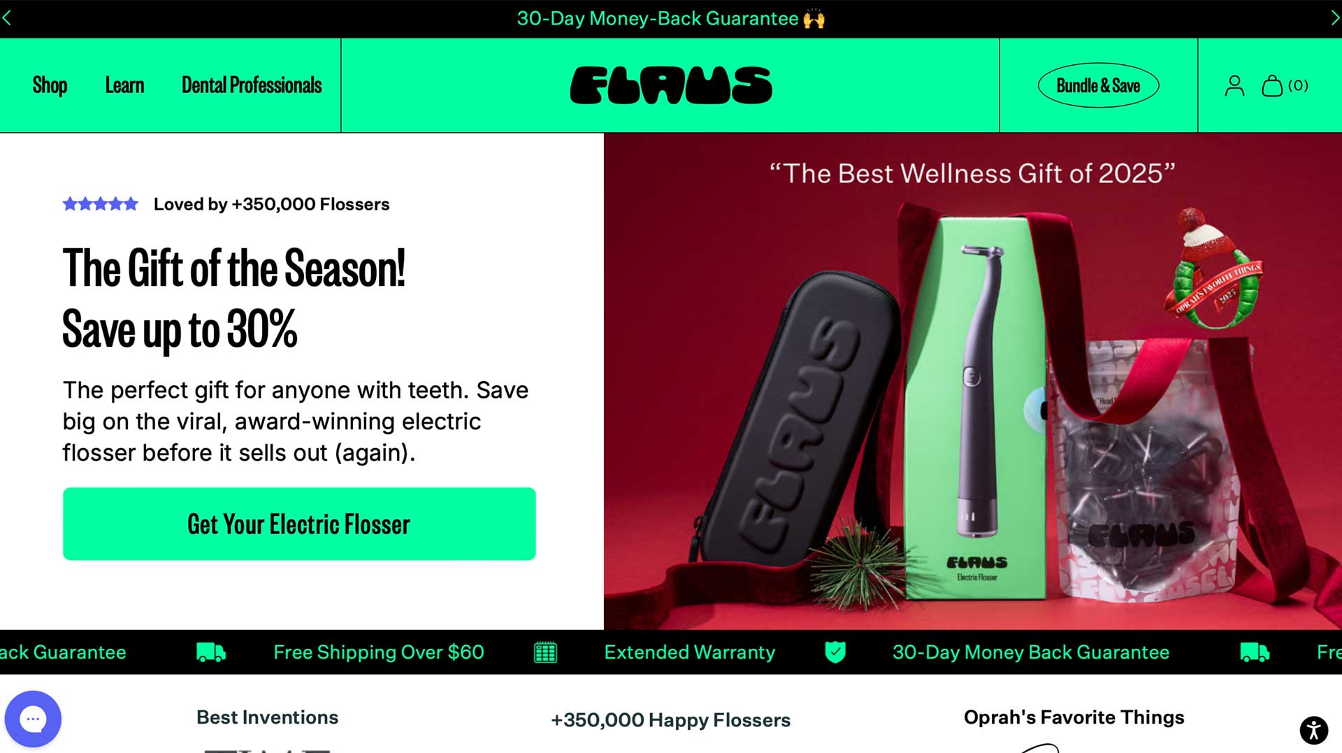 Shopify One Product Store Examples - Flaus
