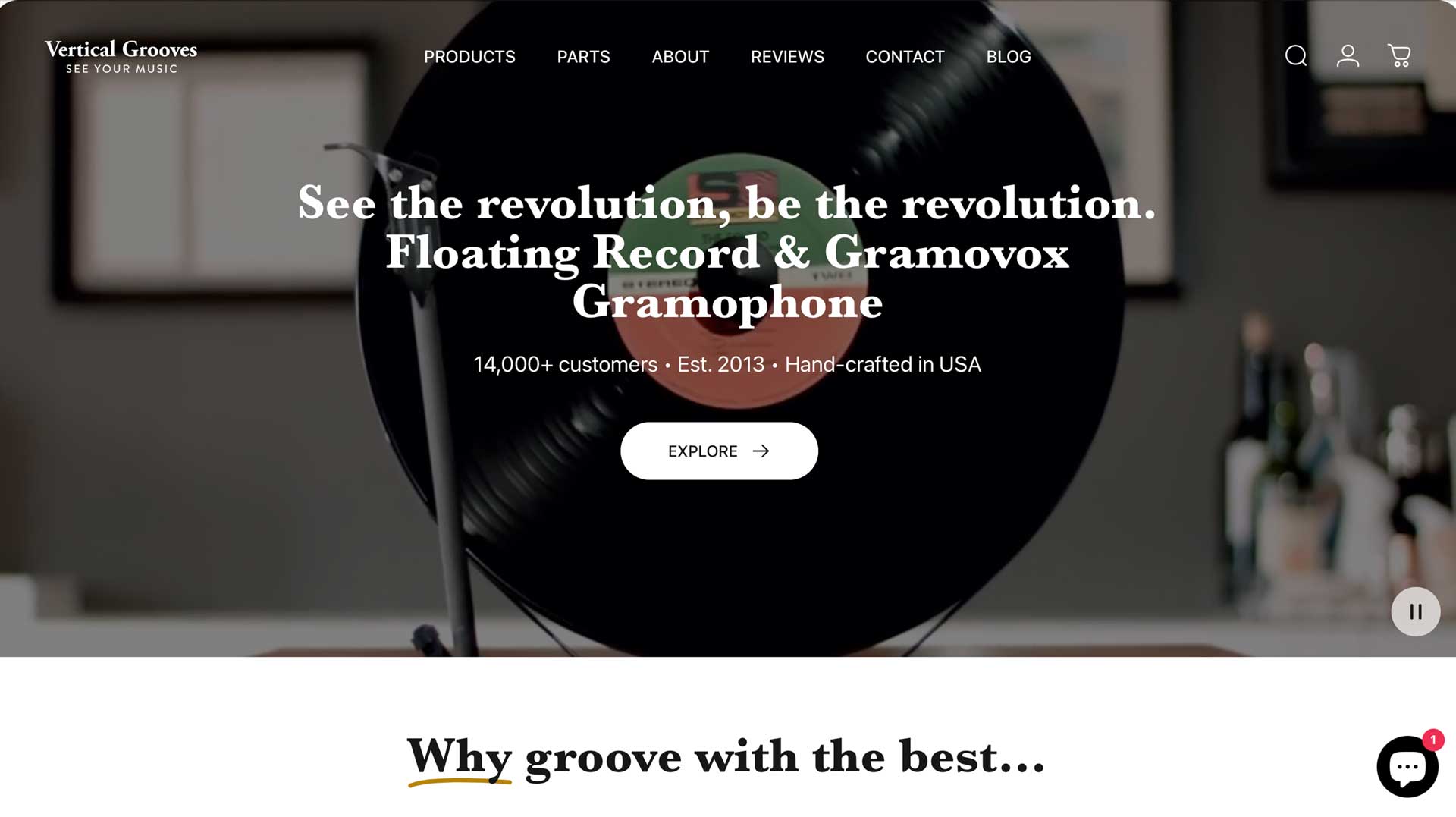 Shopify One Product Store Examples - Vertical Grooves