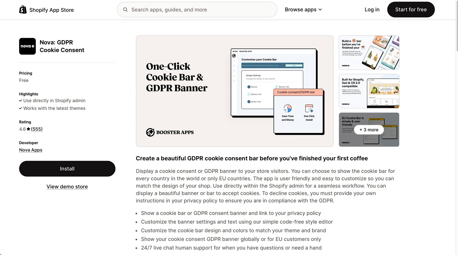 Best Shopify Apps - Nova gdpr