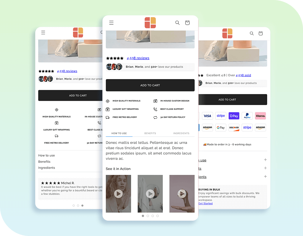 Easy Content Builder - Enhance Buy Box